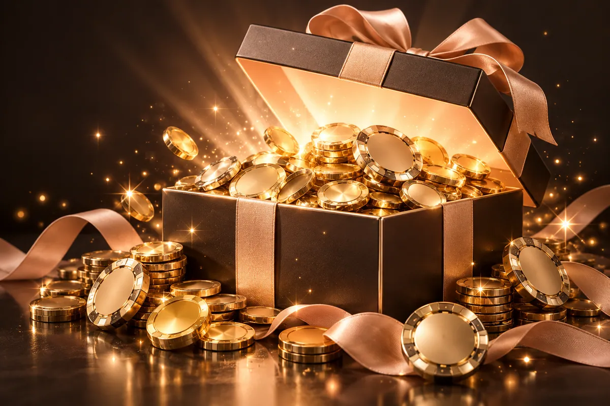 HC777 bonus guide: gift box full of gold chips